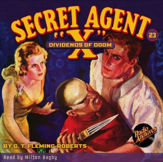 Secret Agent X #23 Dividends of Doom Brant House, Milton Bagby