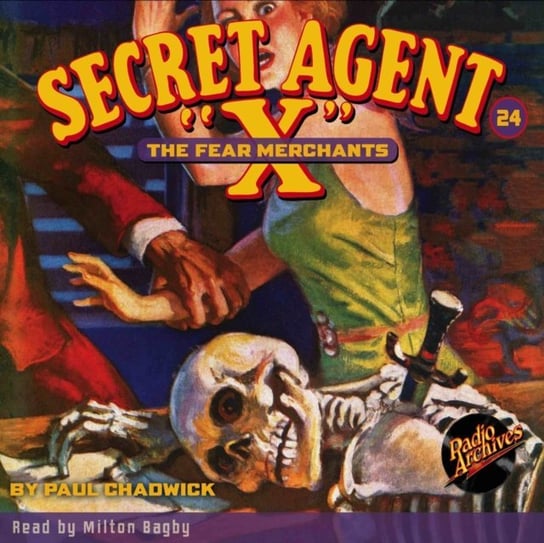 Secret Agent X #24 The Fear Merchants Milton Bagby, Brant House