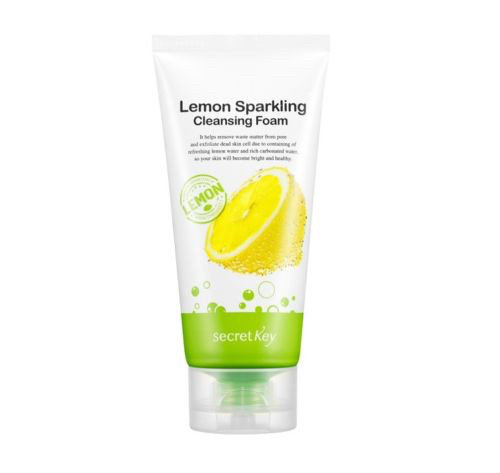 Secret Key, Sparkling Cleansing Foam, Pianka myjąca do twarzy Lemon, 200 g Secret Key