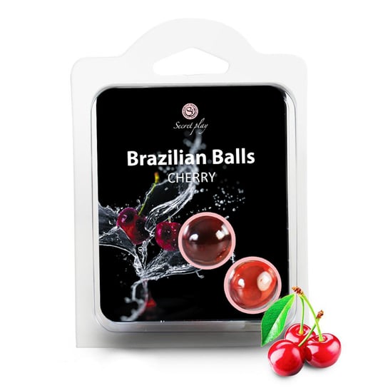 Secret Play, Brazilian Balls Cherry, 2 Szt. Secret Play