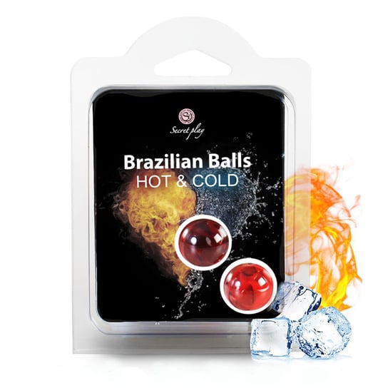Secret Play, Brazilian Balls Hot & Cold, 2 Szt. Secret Play