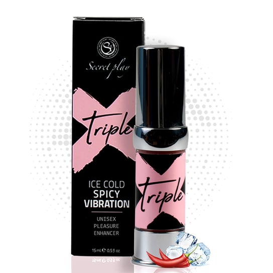 Secret Play, Triple X - 3 In 1 Unisex Pleasure Enhancer Gel, Żel Intymny, 15 Ml Secret Play