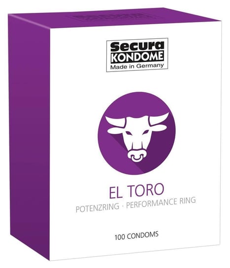 Secura El Toro, Prezerwatywy, 100 szt. Orion