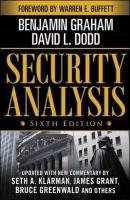 Security Analysis Sixth Edition Graham Benjamin