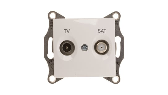 Sedna Gniazdo antenowe TV/SAT końcowe 1dB białe SDN3401621 Schneider Electric