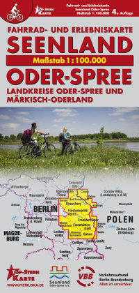 Seenland Oder-Spree Gesamtgebiet 1:100 000 Pietruska Verlag, Pietruska Verlag&Geo-Datenbanken Gmbh