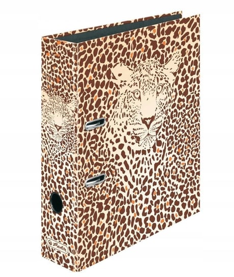 Segregator A4 8Cm Leopard Animal Print Max. File Herlitz