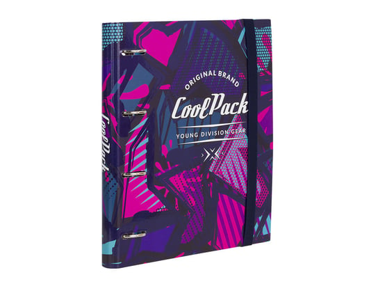 Segregator A4 Coolpack Ring Book Crazy Pink Abstract 87858CP CoolPack