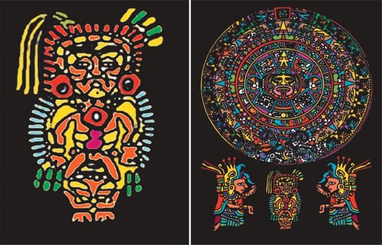 Segregator, aztekowie Painting Velvet