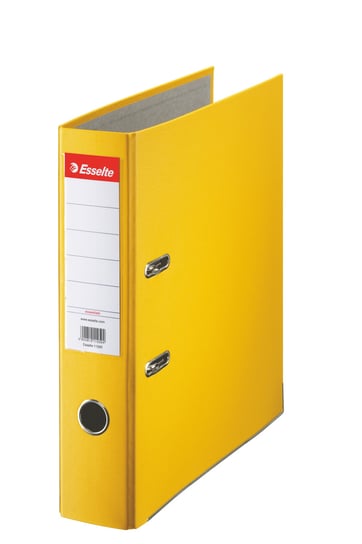 Segregator Esselte A4, ekonomiczny 75 mm, żółty Esselte