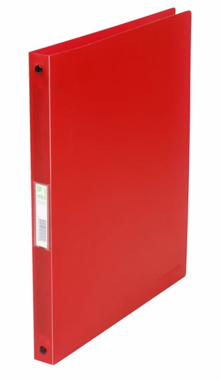 segregator ringowy q-connect, pp, a4/4r/16mm, transparentny czerwony Q-CONNECT