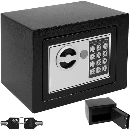 Sejf na Szyfr Zamek Elektroniczny Klucz Kasetka MALATEC Malatec