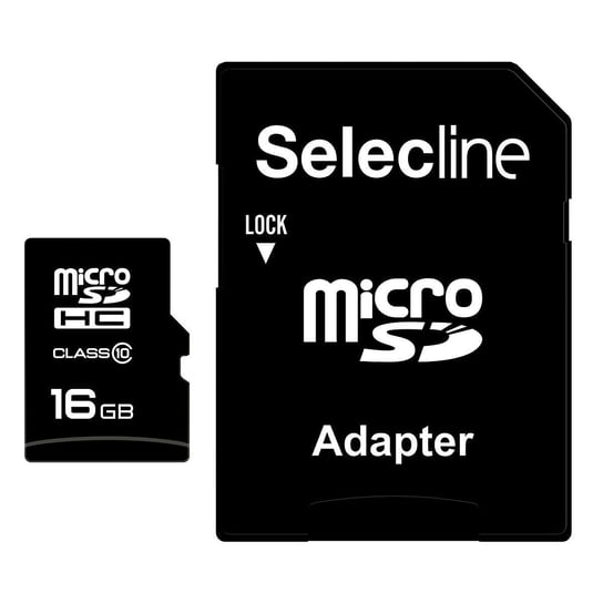 Selecline Karta Pamięci SDHC 16GB MICRO ADAPTER SD Selecline