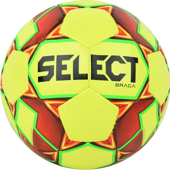 Select Braga Ball BRAGA YEL-RED,piłka do piłki nożnej żółta Select