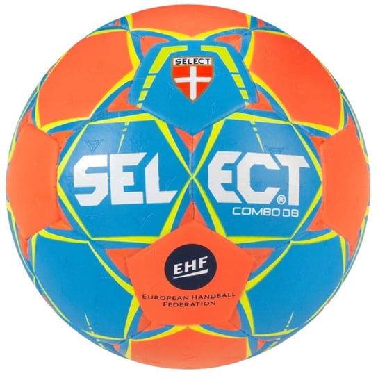 Select Combo DB Official EHF Handball COMBO BLU-ORG, unisex, piłki do piłki ręcznej, Niebieskie Select