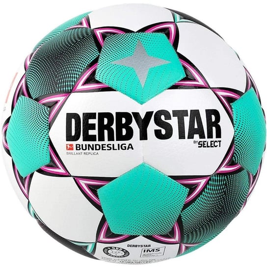 Select, Piłka nożna, Derby Star Bundesliga Player Special, biały, rozmiar 5 Select