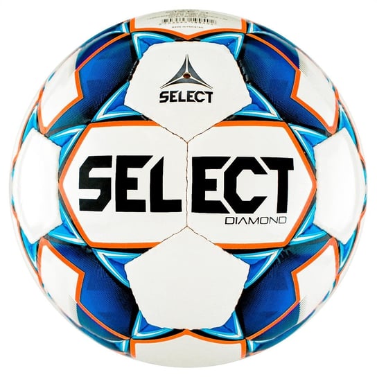 Select, Piłka nożna, Diamond, niebieski, rozmiar 4 Select