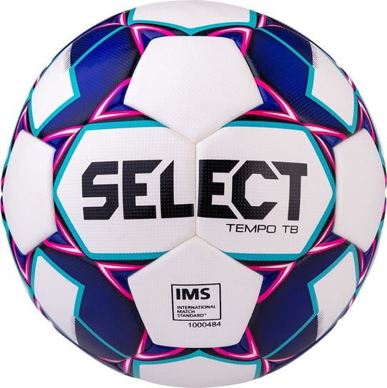 Select, Piłka nożna, Tempo TB IMS, niebieski, rozmiar 5 Select