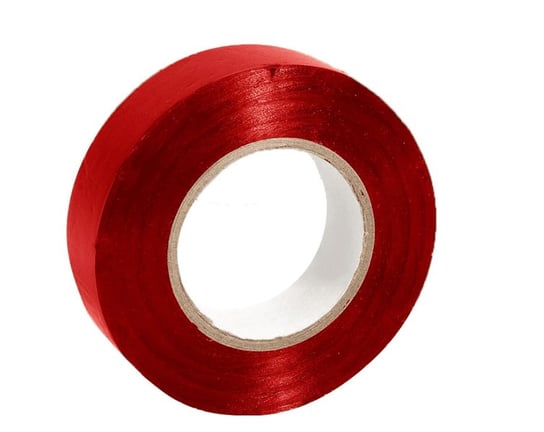 Select, Tape zabezpieczający, czerwony, 1.9 cm Select