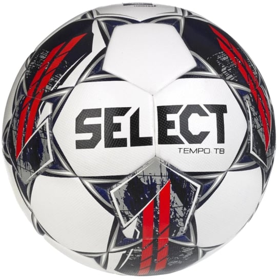 Select Tempo TB FIFA Basic V23 Ball TEMPO TB WHT-BLK, unisex, piłki do piłki nożnej, Białe Select