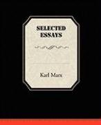 Selected Essays Marx Karl