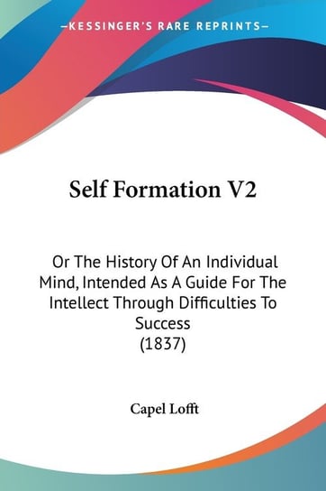 Self Formation V2 Capel Lofft
