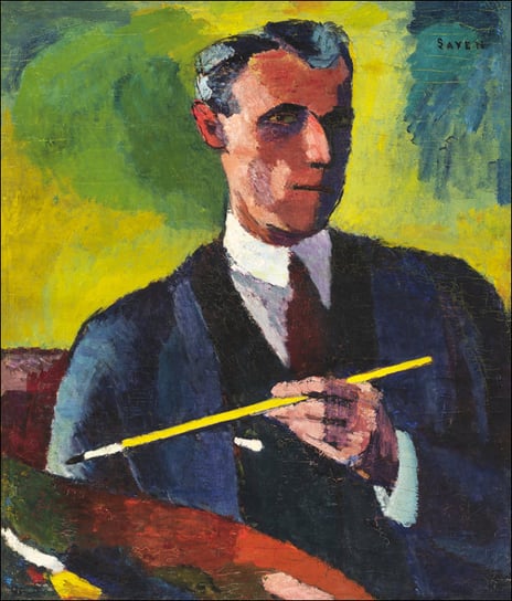 Self-Portrait, Henry Lyman Sayen - plakat 30x40 cm Galeria Plakatu
