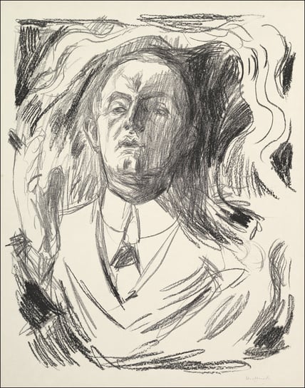 Self-Portrait with a Cigar (1908-1909), Edvard Mun / AAALOE Inna marka