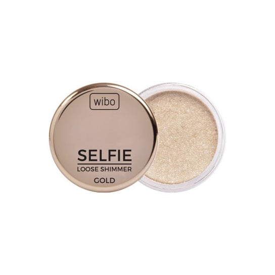 Selfie Loose Shimmer, Rozświetlacz do twarzy, Gold, 2g Wibo