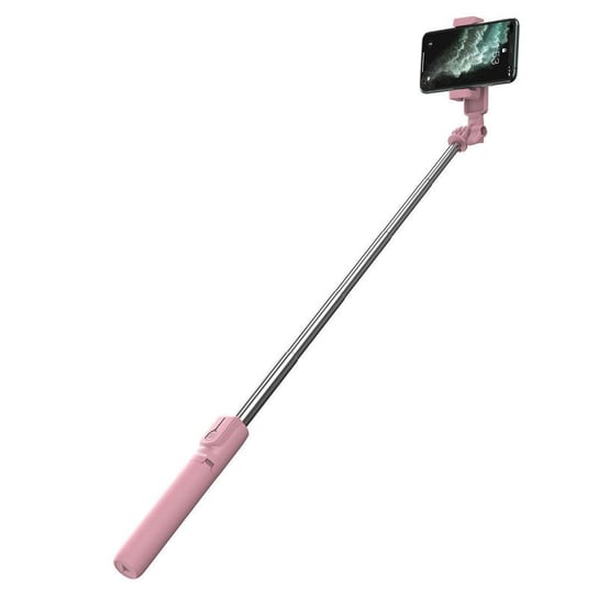 Selfie stick, statyw Bluetooth Baseus Lovely (różowy) Baseus