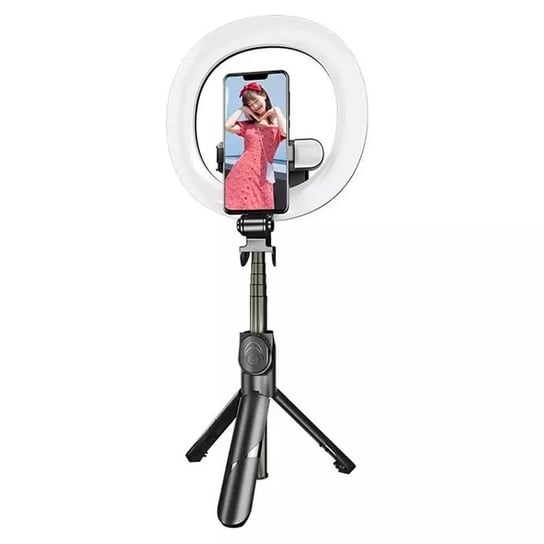Selfie stick/statyw Puluz z podwójnym oświetleniem LED ProducentTymczasowy