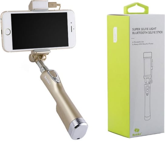 Selfie stick z powerbankiem BENKS Selfie Stick Bluetooth Benks