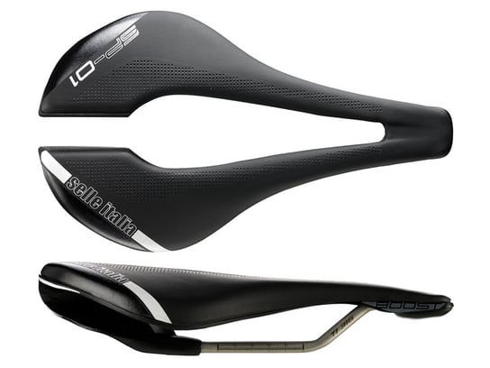 Selle Italia, Siodło rowerowe, SP-01 Boost Super Flow L3, TI 316 Tube 7, czarny Selle Italia