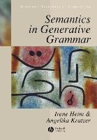 Semantics in Generative Grammar Heim Irene, Kratzer Angelika