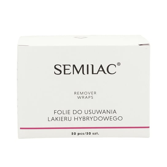 Semilac, Folie do usuwania lakieru hybrydowego, 50 szt. Semilac