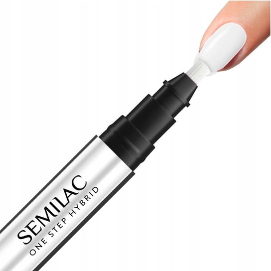 Semilac, One Step Hybrid, Lakier Hybrydowy, S110 Marker The White, 3 ml Semilac