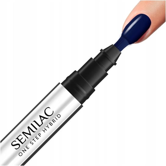 Semilac, One Step Hybrid, Lakier Hybrydowy, S890 Marker Midnight Blue, 3 ml Semilac