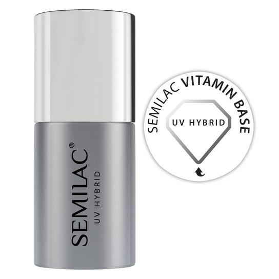 Semilac, UV Hybrid, baza witaminowa pod lakier hybrydowy, 7 ml Semilac
