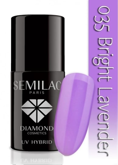 Semilac, Uv Hybrid, Lakier Hybrydowy, 035 Bright Lavender, 7 ml Semilac