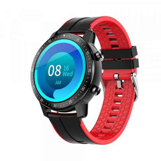 Senbono, Smartwatch sportowy, S30, czerwony Senbono
