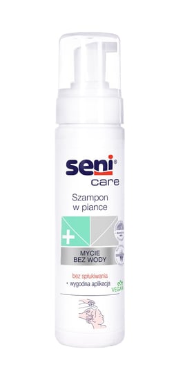Seni Care, szampon w piance bez spłukiwania, 200 ml TZMO-SENI