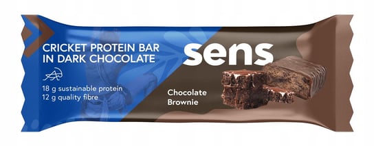 SENS - Keto baton proteinowy - Czekoladowe brownie - 60 g/18 g białka FoodBugs