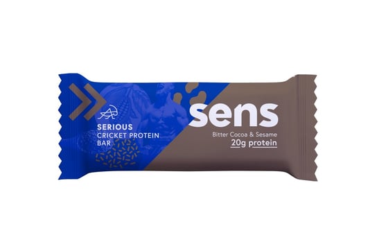 Sens Serious - Baton Proteinowy Ze Świerszczy Kakao Sezam Sens