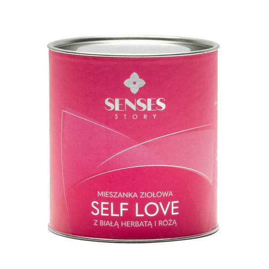 Senses Story, SELF LOVE, Mieszanka ziołowa z białą herbatą i różą, 45 g SENSES STORY