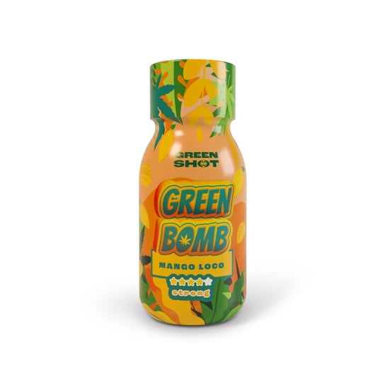 Sensi Hemp, Green Bomb Strong Mango Loco 692mg Chill Out, Suplementy diety, 100ml Sensi Hemp