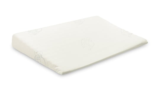 Sensillo, Poduszka klin do łóżeczka, Biały, 38x60 cm Sensillo
