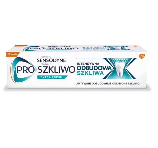 Sensodyne Proszkliwo intensywna odbudowa szkliwa pasta do zębów extra fresh 75ml Sensodyne