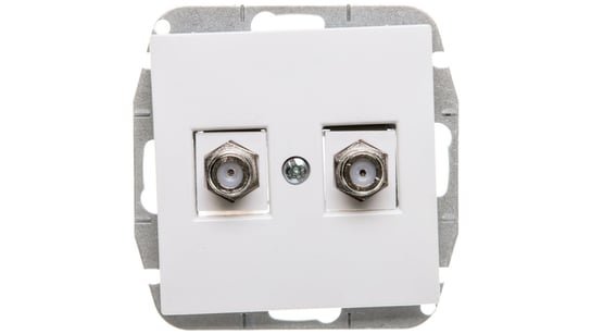 SENTIA Gniazdo 2xTV typ F-F 1487-10 ELEKTRO-PLAST NASIELSK