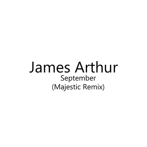 September James Arthur