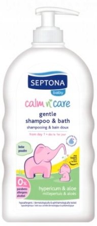 Septona Baby szampon do kąpieli z aloesem, 500 ml Septona